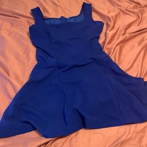 Royal blue mini dress, XL